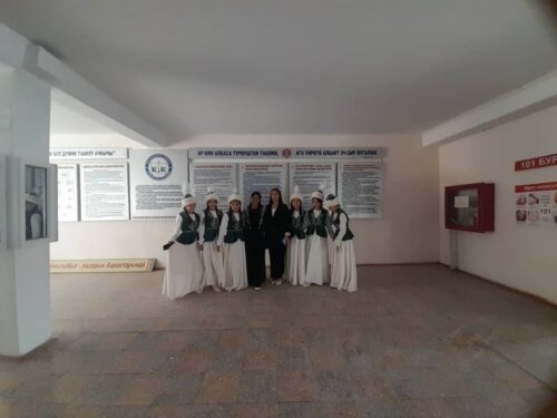 23 сентябрь "Мамлекет тил" күнүнүнө карата Кочкор-Ата Колледжинде студенттер арасында белгиленди