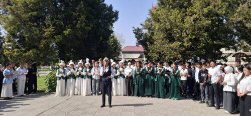 23 сентябрь "Мамлекет тил" күнүнүнө карата Кочкор-Ата Колледжинде студенттер арасында белгиленди