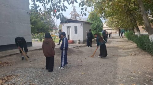 Кочкор-Ата Колледжинде өткөрүлгөн ишембилик